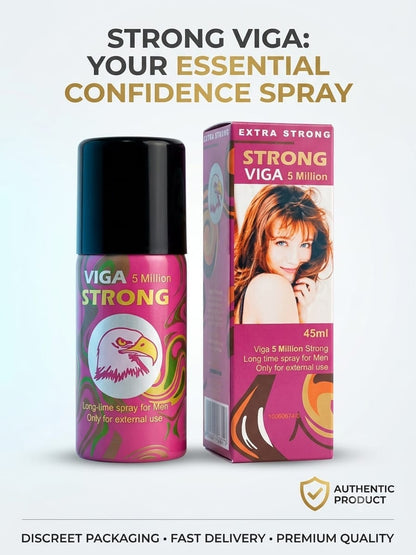 Men's Vitality & Confidence Care Spray (45ml) S-V 5 M Formula with Vitamin E